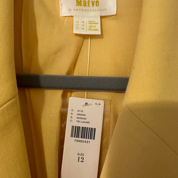 Anthropologie Maeve Oversized Blazer - Picture 4 of 7